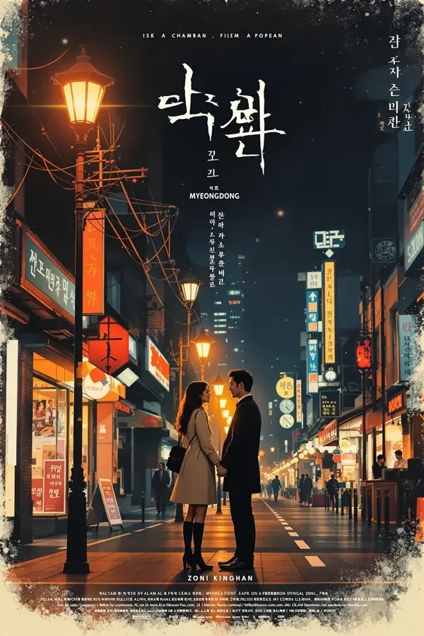 明洞恋人（명동 연인）韩国爱情、都市电影海报