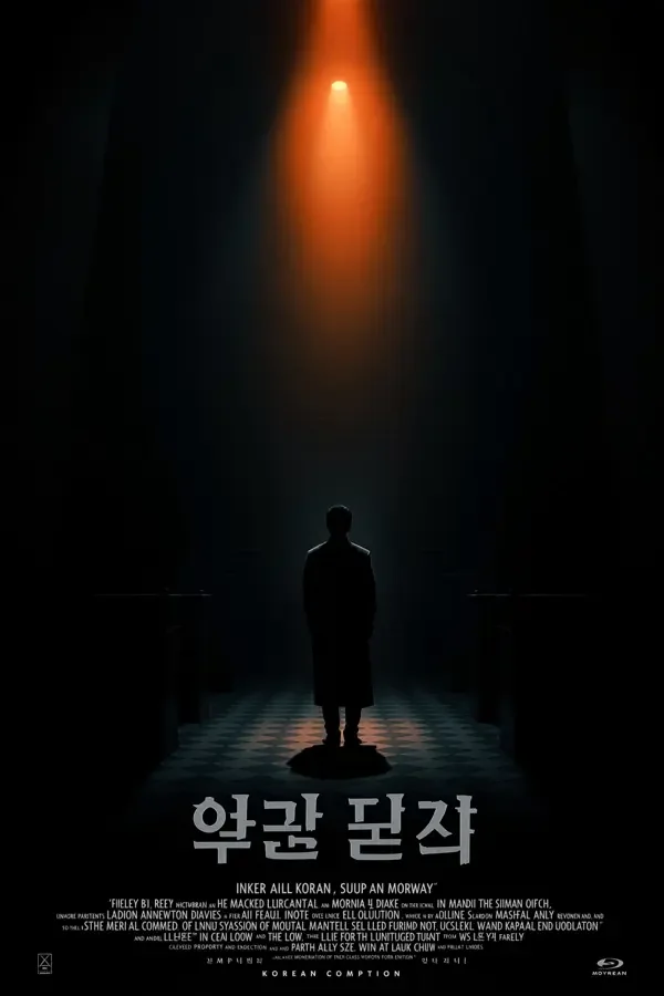 无声证词（침묵의 증언）韩国律政、悬疑电影海报